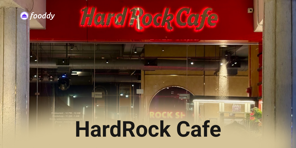 Hard Rock Cafe-Restaurants Open Till 3AM in Pune