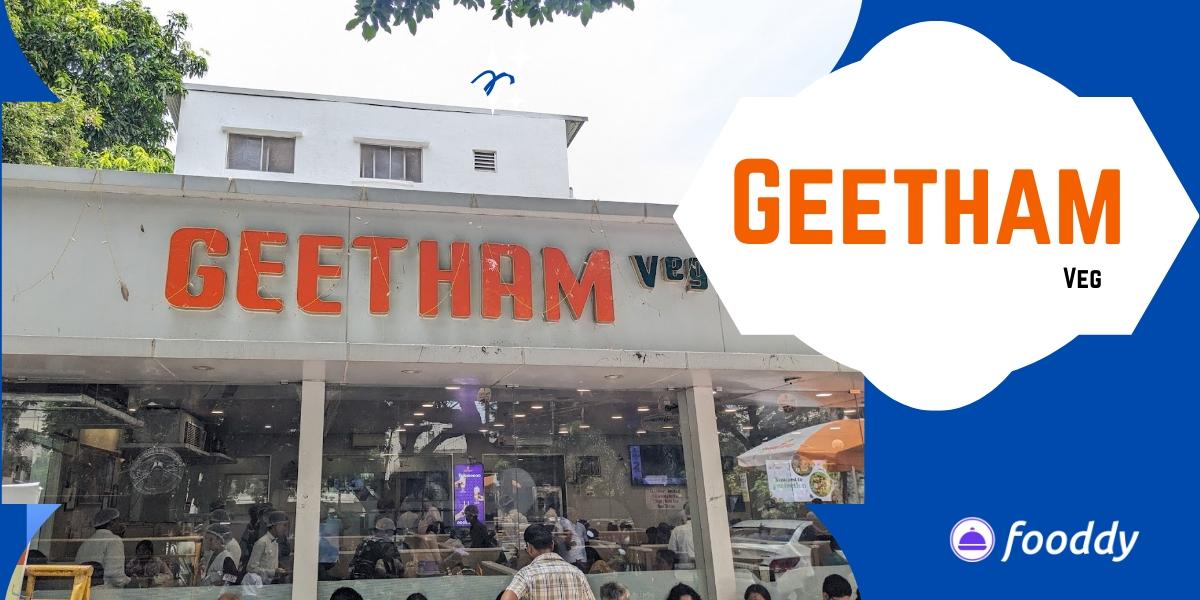 Geetham Veg Restaurant-Restaurants Open Till 3AM in Chennai