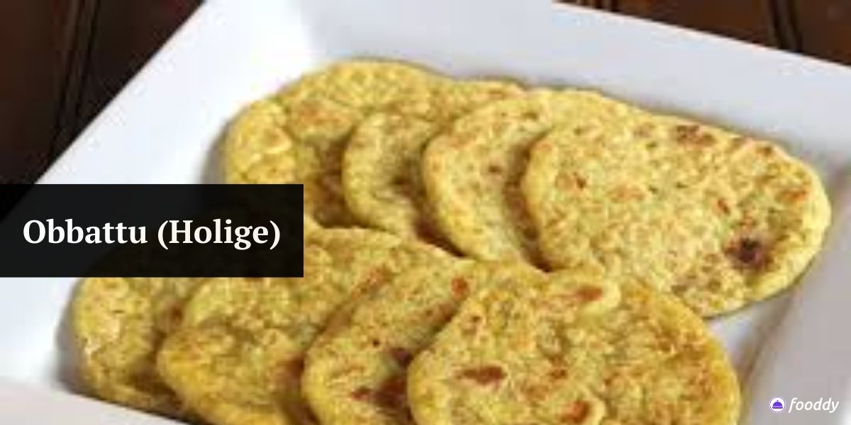 Obbattu (Holige) - Sankranti Food Items in Karnataka