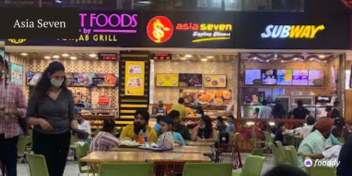 Asia Seven - Veg Buffet in Gurgaon