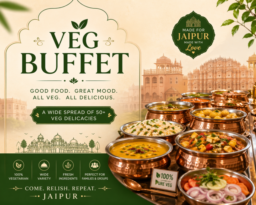 Veg Buffet in Jaipur