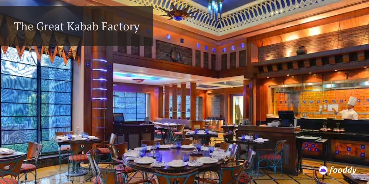 The Great Kabab Factory - Veg Buffet in Gurgaon