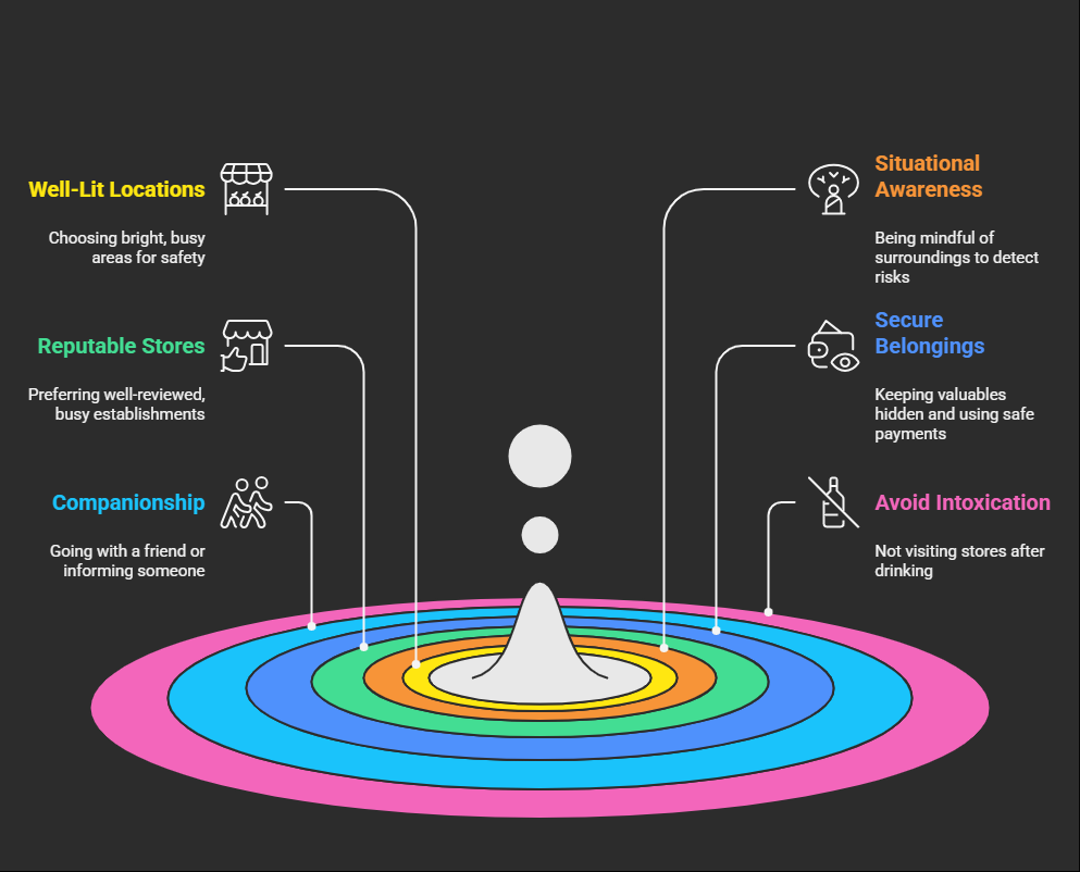 Safety Precautions for Late-Night Visits 