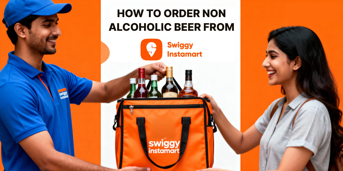 How to Order Non alcoholic Beer from Swiggy Instamart
