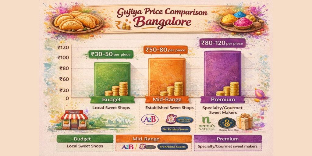 Gujiya in Bangalore Price List