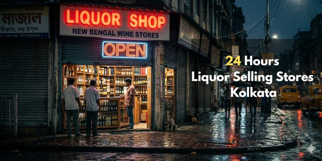24 Hours Liquor Selling Stores Kolkata