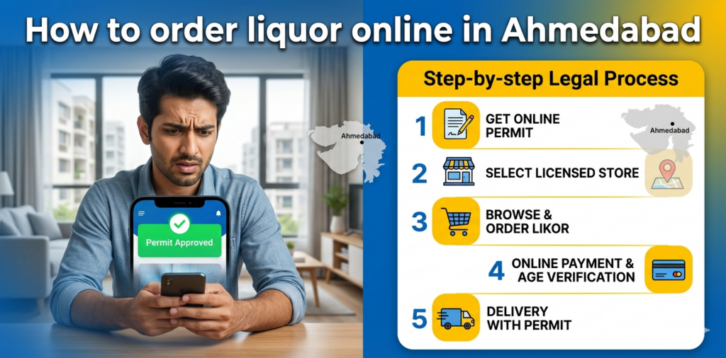 How to Order Liquor Online in Ahmedabad