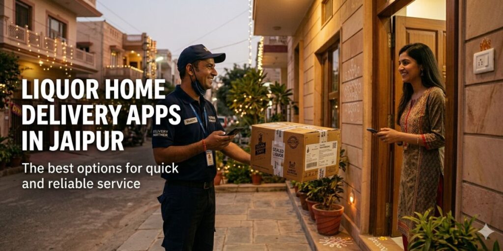 Liquor Home Delivery Apps in Jaipur