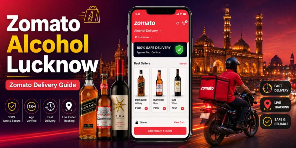 Zomato Alcohol Lucknow