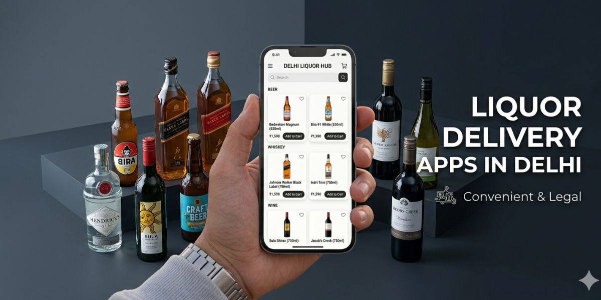 Liquor Home Delivery Apps in Delhi