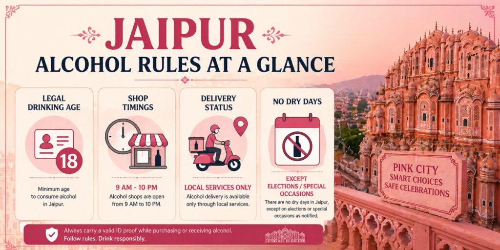 Understanding Alcohol Home Delivery Jaipur Rules