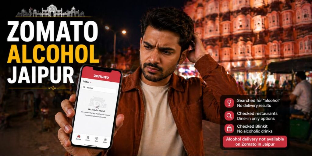 Zomato Alcohol Jaipur
