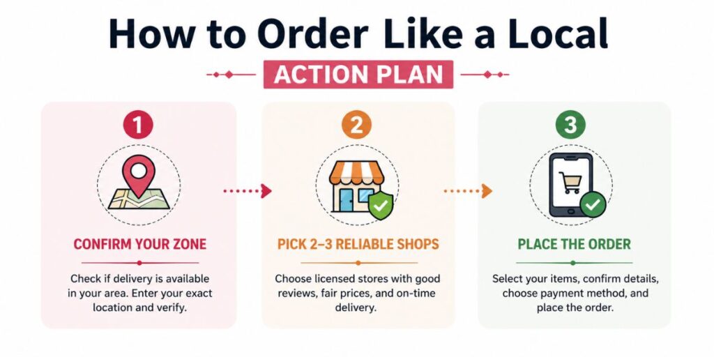 How to Order Like a Local | Action Plan