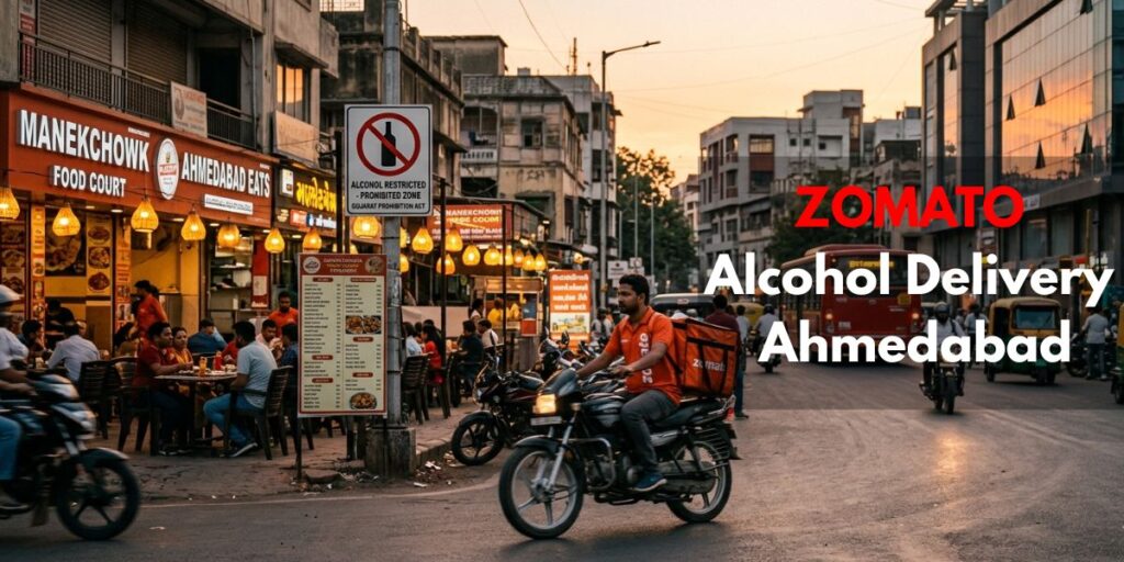 Zomato Alcohol Delivery Ahmedabad