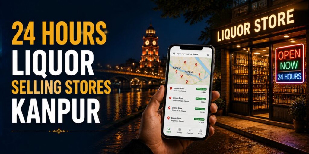 24 Hours Liquor Selling Stores Kanpur