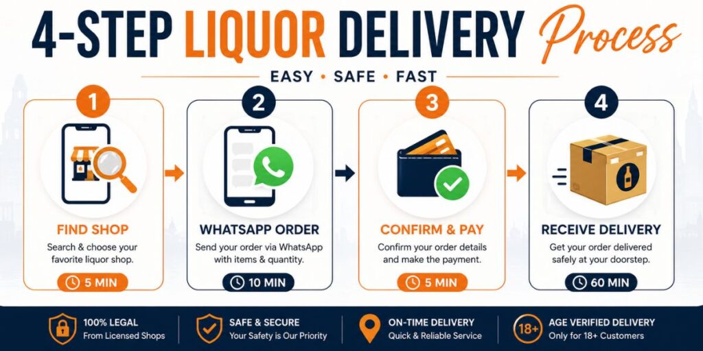 Step-by-Step - How to Order Liquor Online in Kanpur