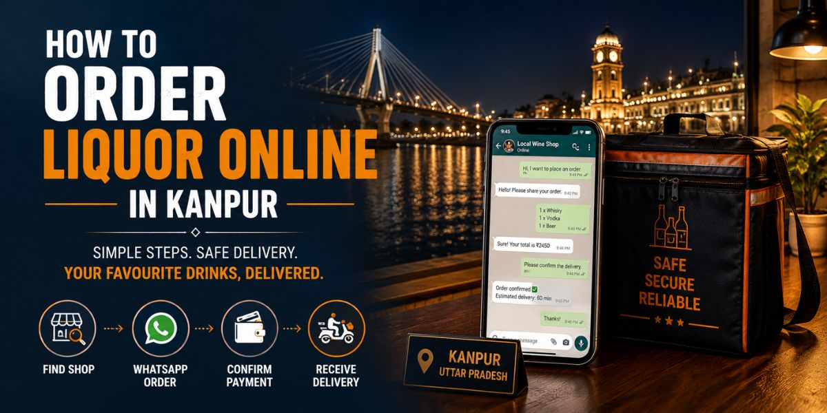 How to Order Liquor Online in Kanpur