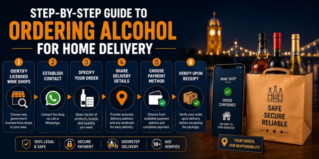 Step-by-Step Guide to Ordering Alcohol for Home Delivery