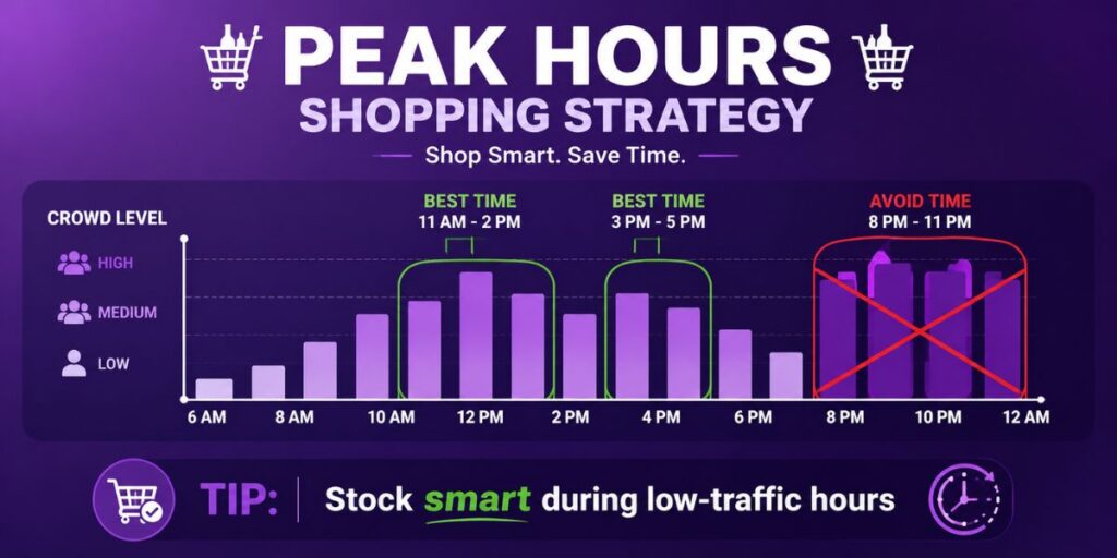 Peak Shopping Hours and Strategic Planning