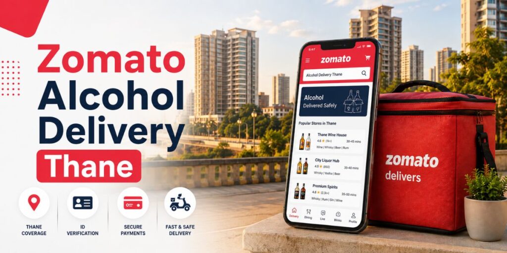 Zomato Alcohol Delivery Thane