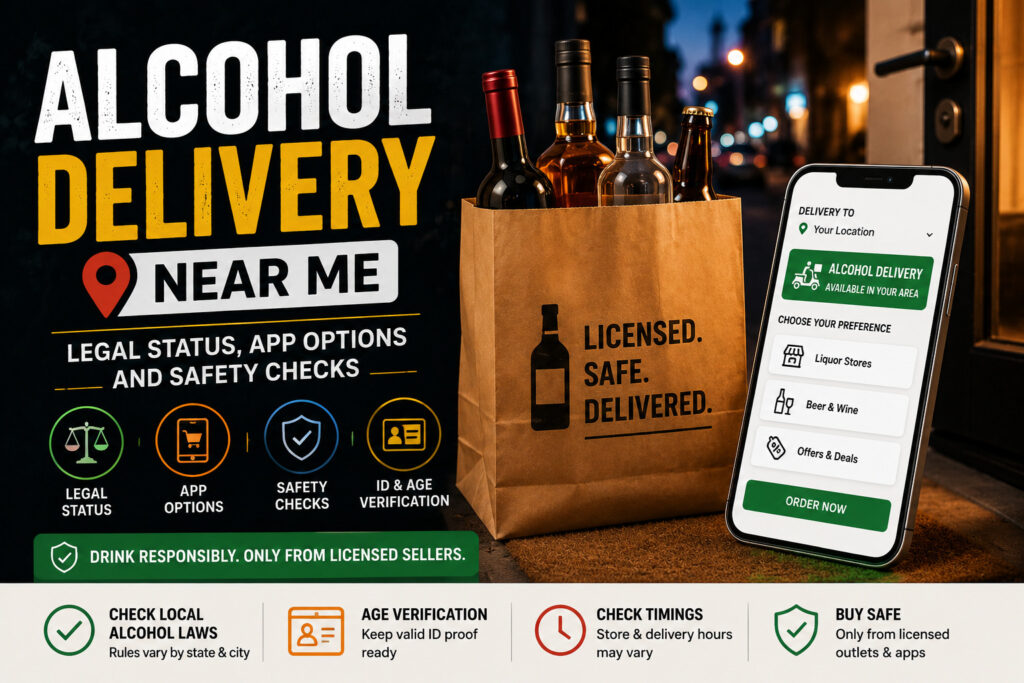 Alcohol delivery Near Me