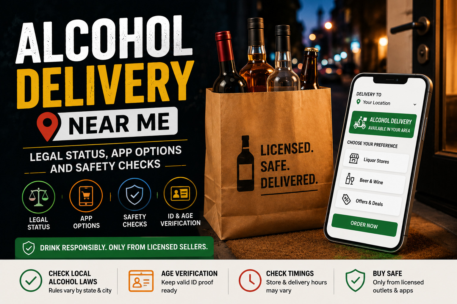 Alcohol delivery Near Me