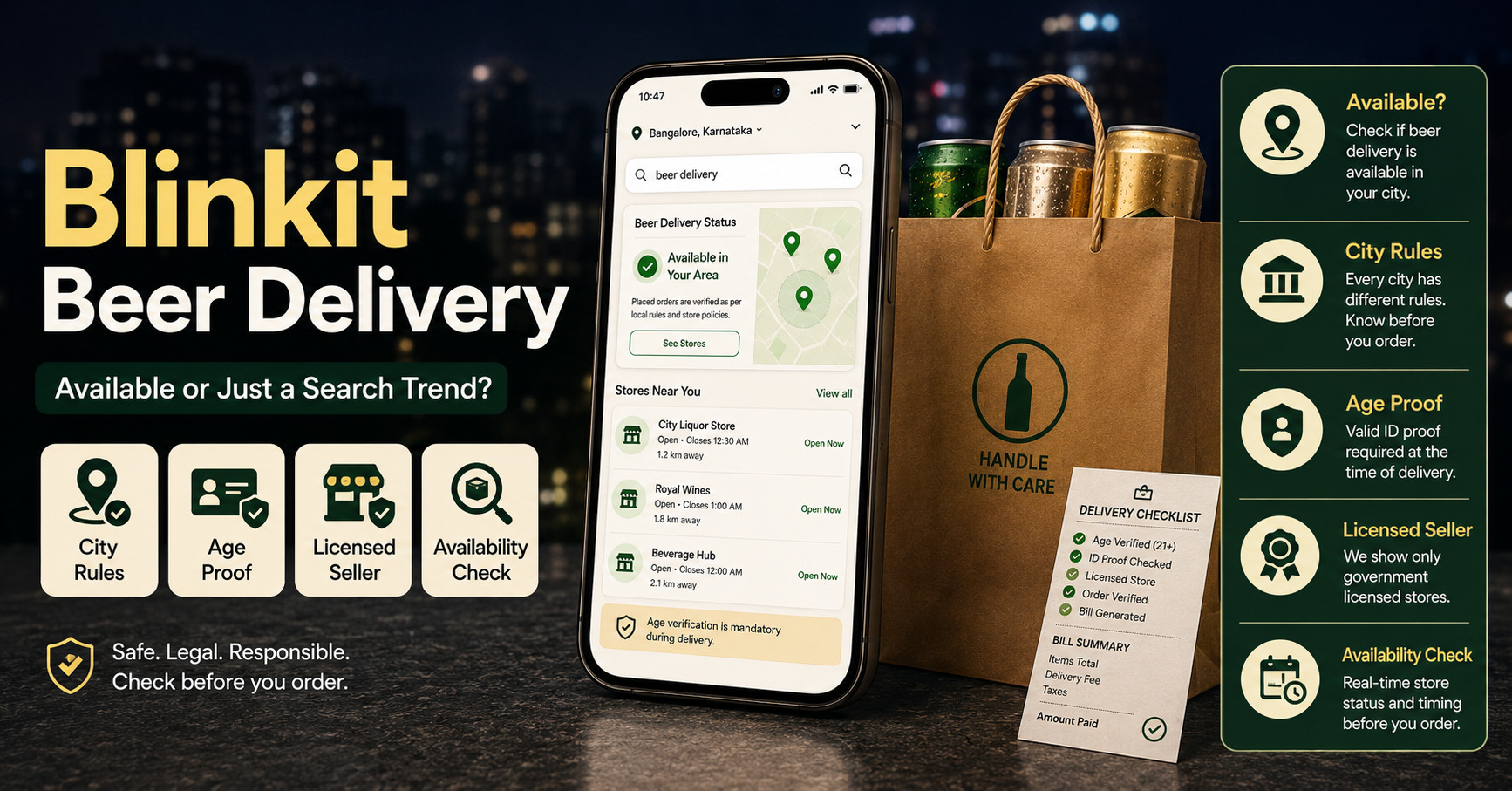 Blinkit Beer Delivery