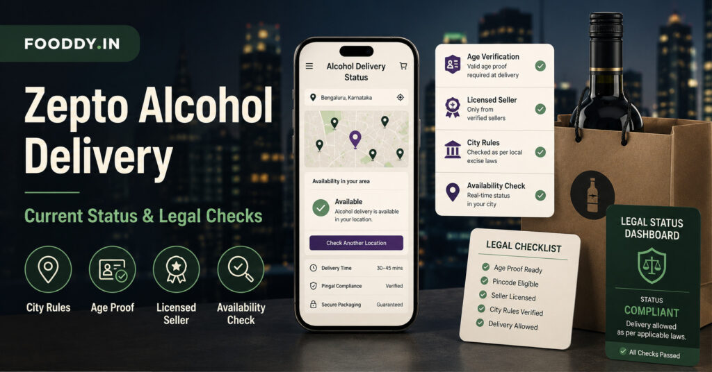Zepto Alcohol delivery