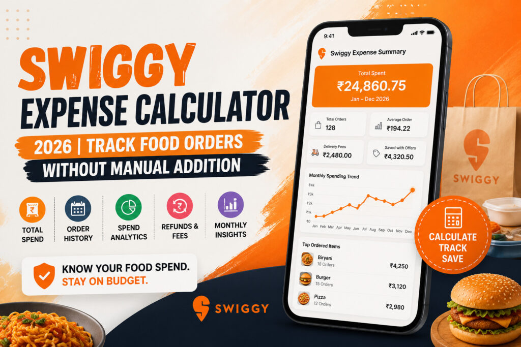 swiggy Expense Calculator