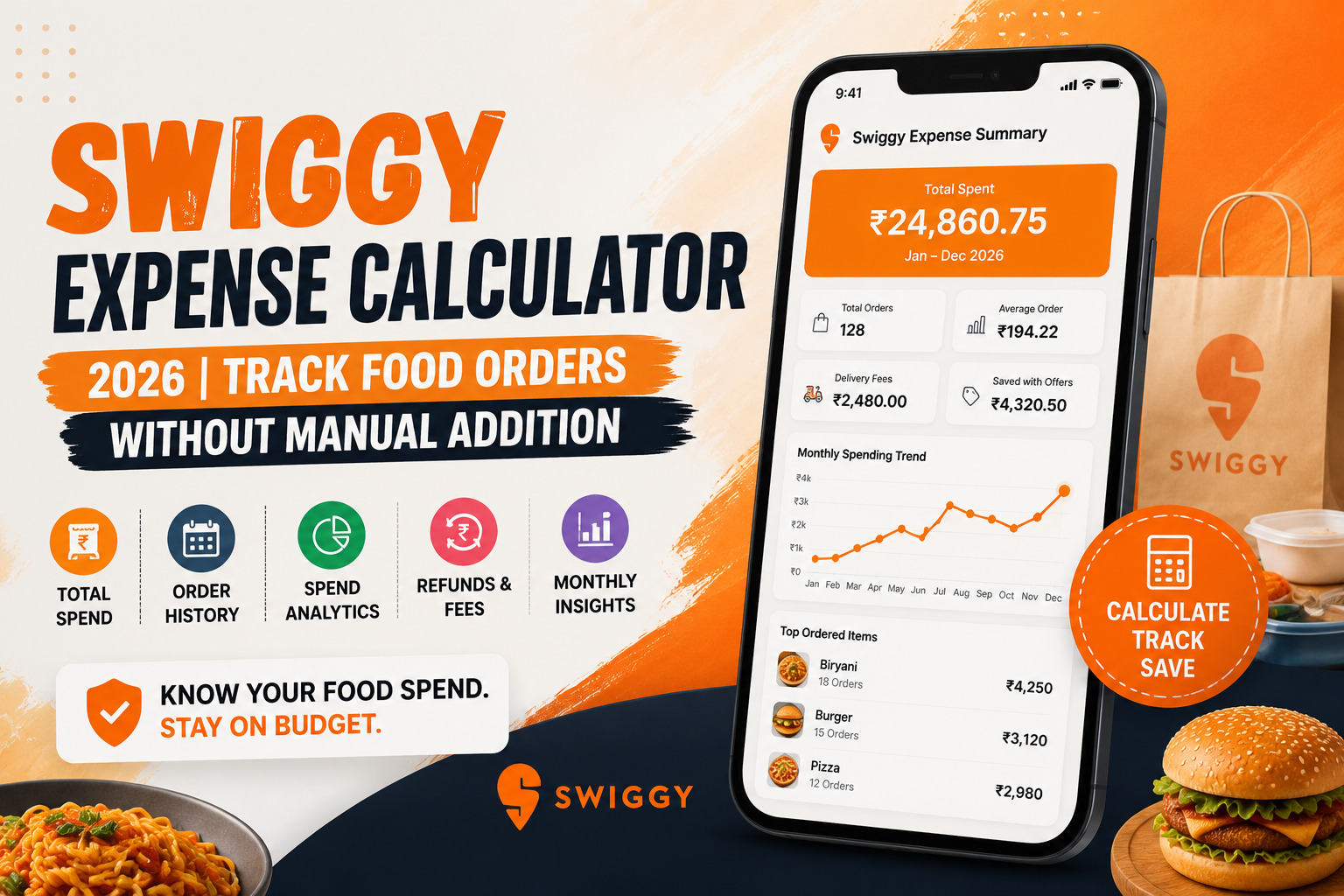 swiggy Expense Calculator