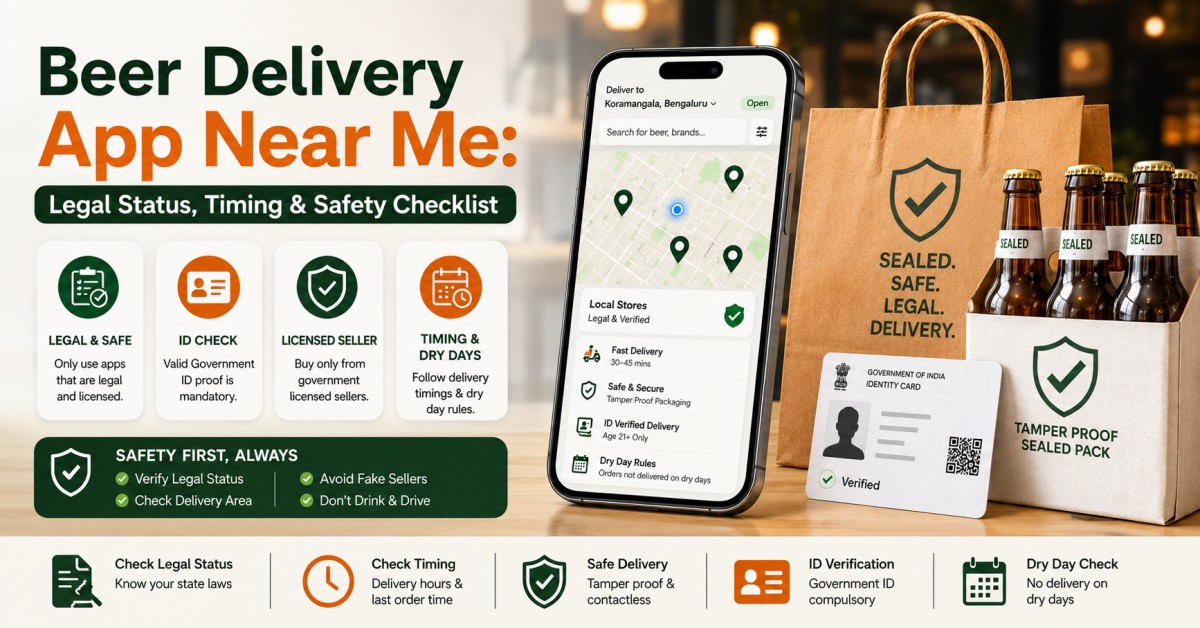 Beer delivery app near me
