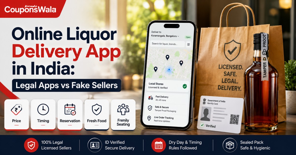Online liquor delivery app