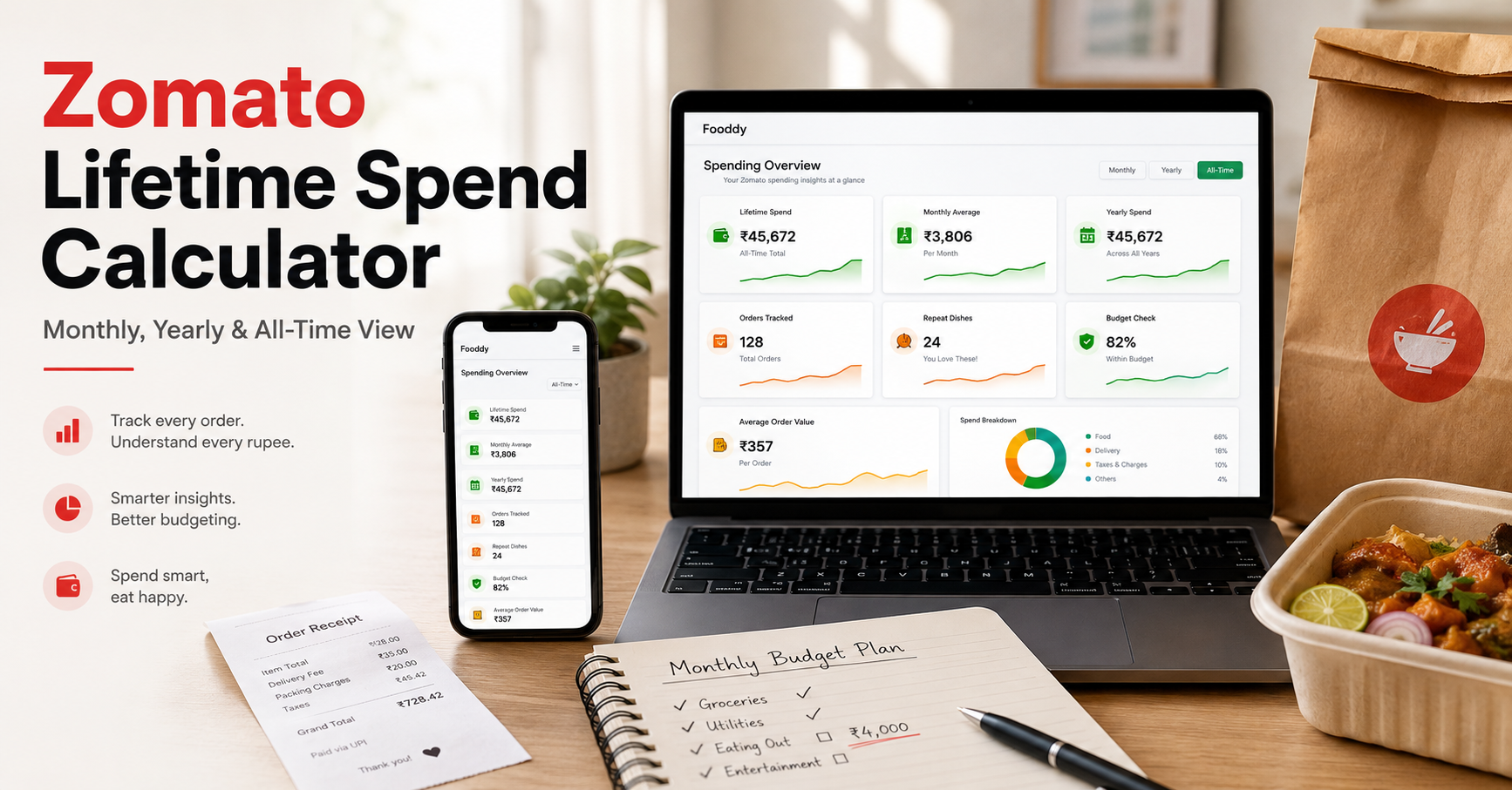 zomato lifetime calculator