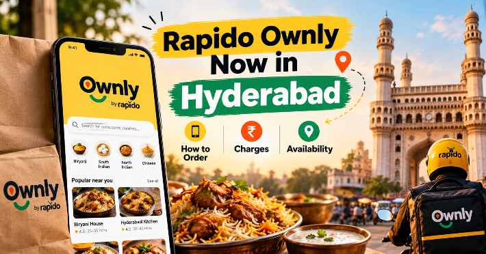 Rapido Food Delivery in Hyderabad