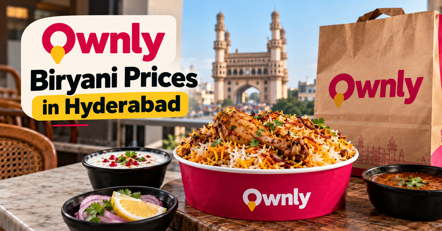 ownly Biryani Prices